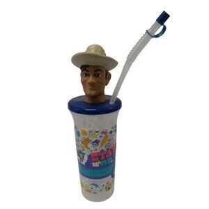 2025 State Fair Of Texas Big Tex Souvenir Cup Straw & Cowboy Lid 32 Oz Tumbler